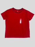 Polera Guess Logo en Cuello ‘Rojo’