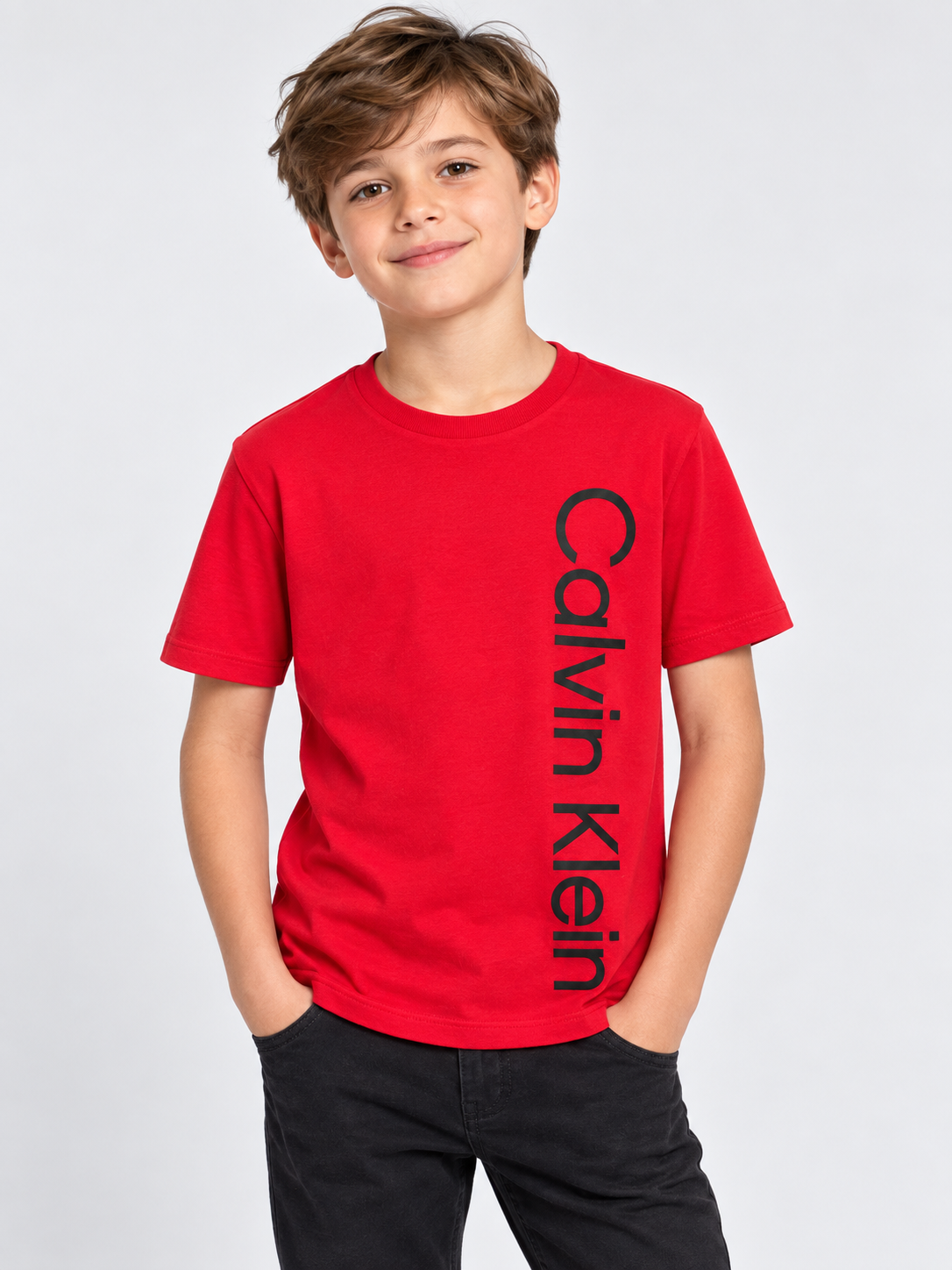 Polera Calvin Klein Infantil ‘roja’