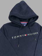 Poleron Tommy Hilfiger c/gorro  ‘Azul oscuro’