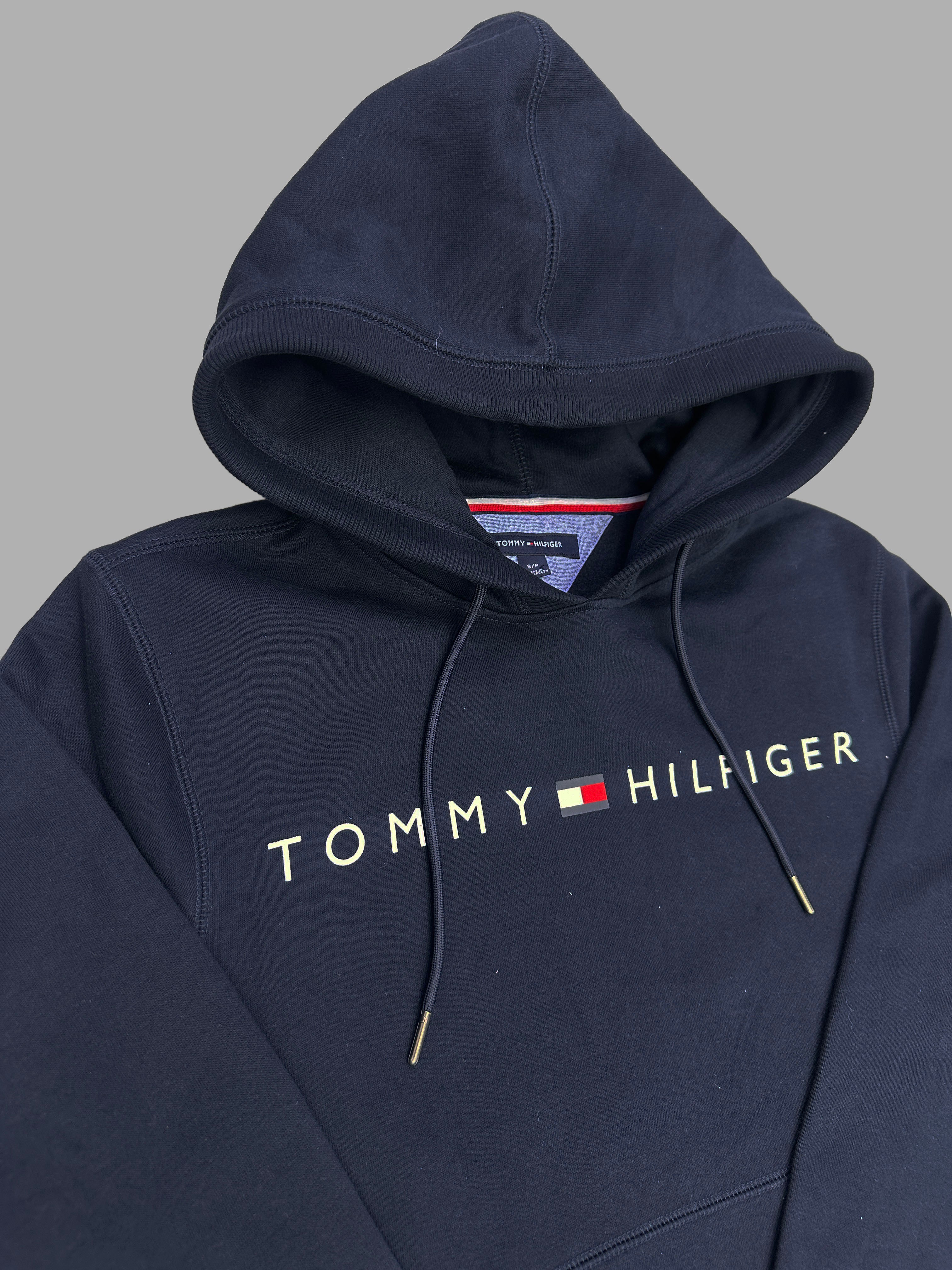 Poleron Tommy Hilfiger c/gorro  ‘Azul oscuro’