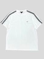 Polera Michael Kors Mk diseño lineal en Hombros ‘Blanca’