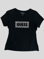Polera Guess estampado reflejo ‘Negro’