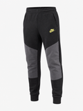 Pantalon buzo Nike Tech Fleece Kids (Gris/Grafito/ Swoosh amarillo)