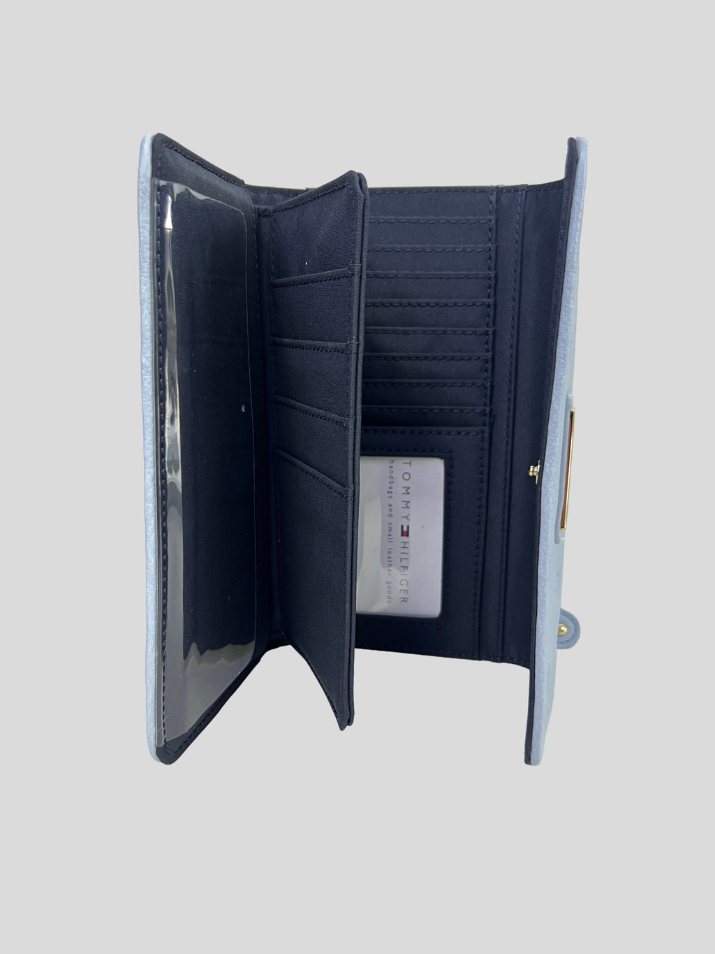 Porta documentos Tommy Hilfiger Logo TH estampados cream 'Celeste'
