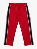Pantalon Buzo Calvin Klein Franjas negras laterales 'Rojo'