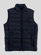 Chaqueta sin manga Michael Kors Reversible monogram 'Negra'