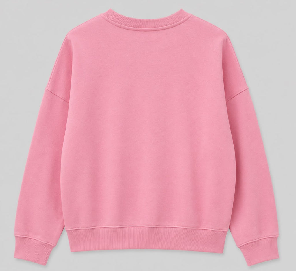 Poleron Crewneck Mujer Calvin Klein cerrado  'Rosado'