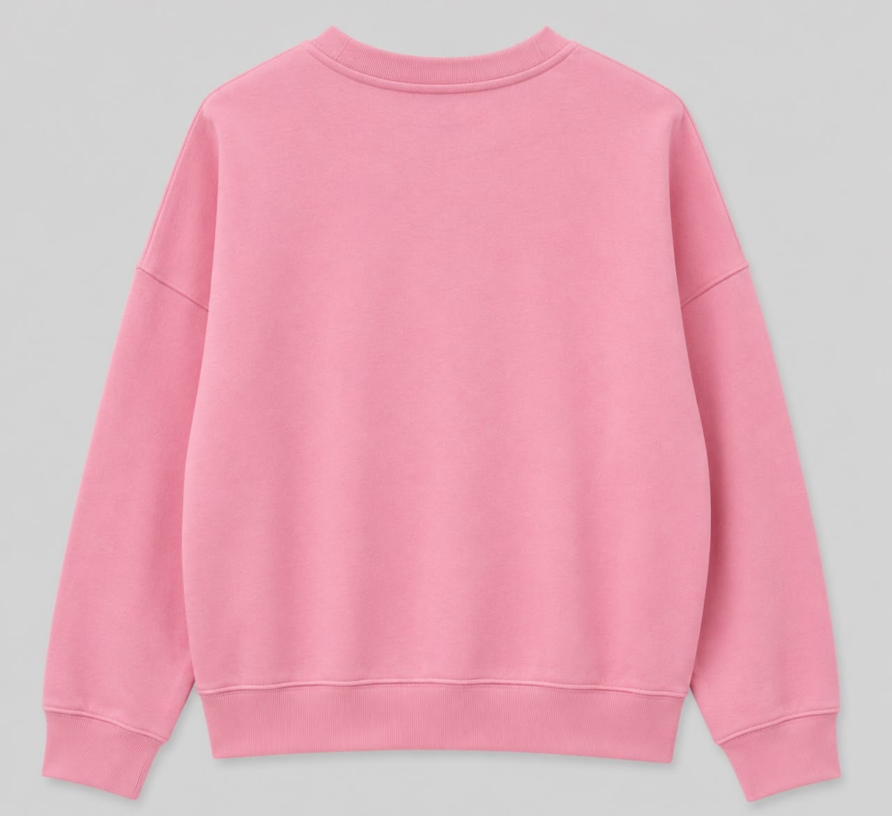 Poleron Crewneck Mujer Calvin Klein cerrado  'Rosado'