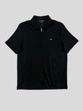 Polera Polo Michael Kors logo MK Sport c/cierre  ‘Negra’