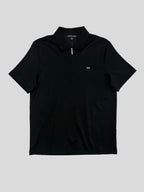 Polera Polo Michael Kors logo MK Sport c/cierre  ‘Negra’