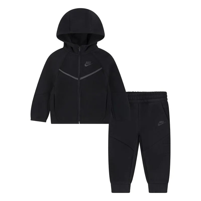 Conjunto Nike Tech Fleece Infantil 'Negro'