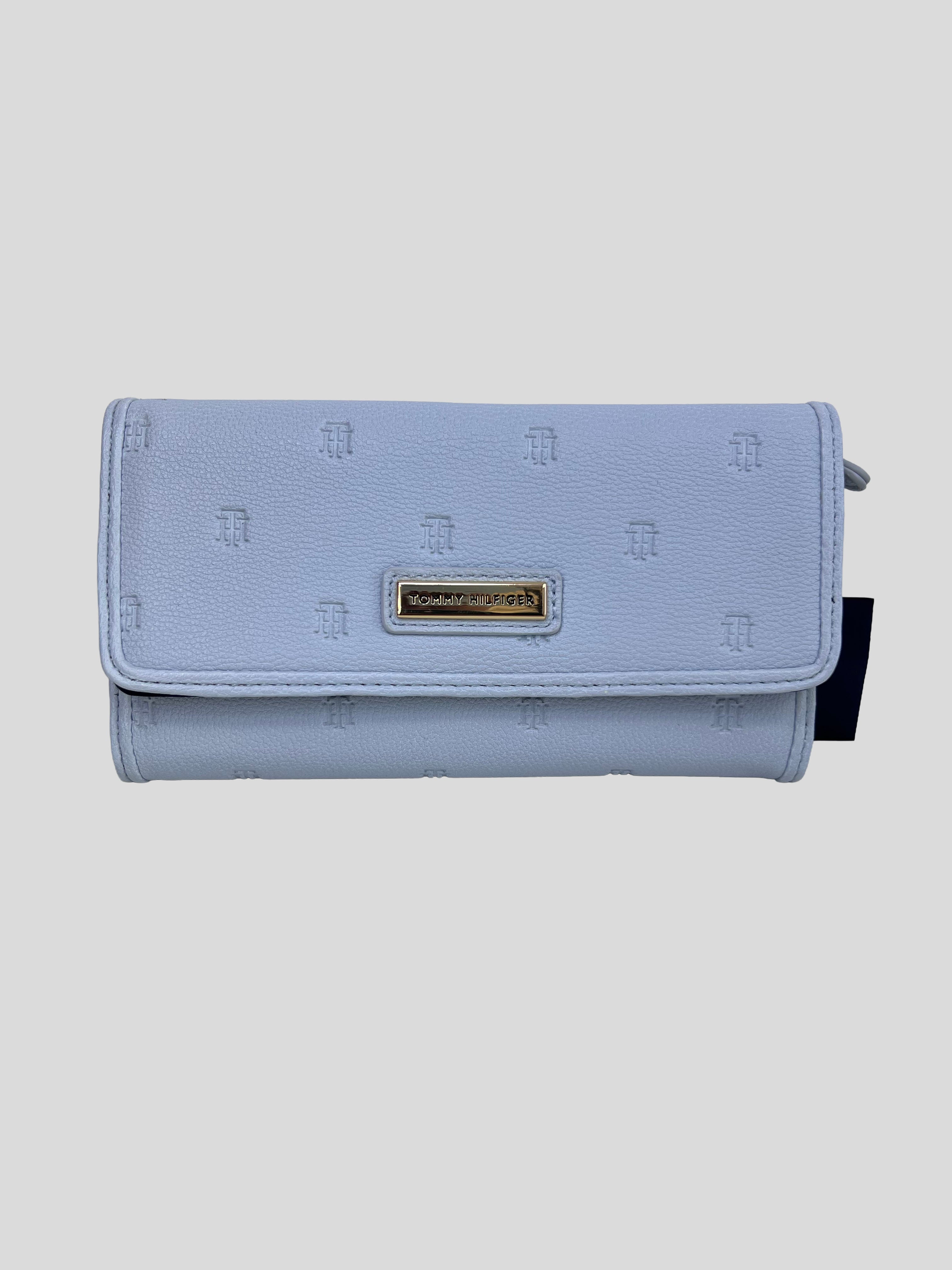 Porta documentos Tommy Hilfiger Logo TH estampados cream 'Celeste'