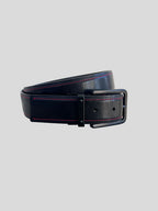 Cinturón Guess Hebilla tradicional reversible costura roja  ‘Negra’