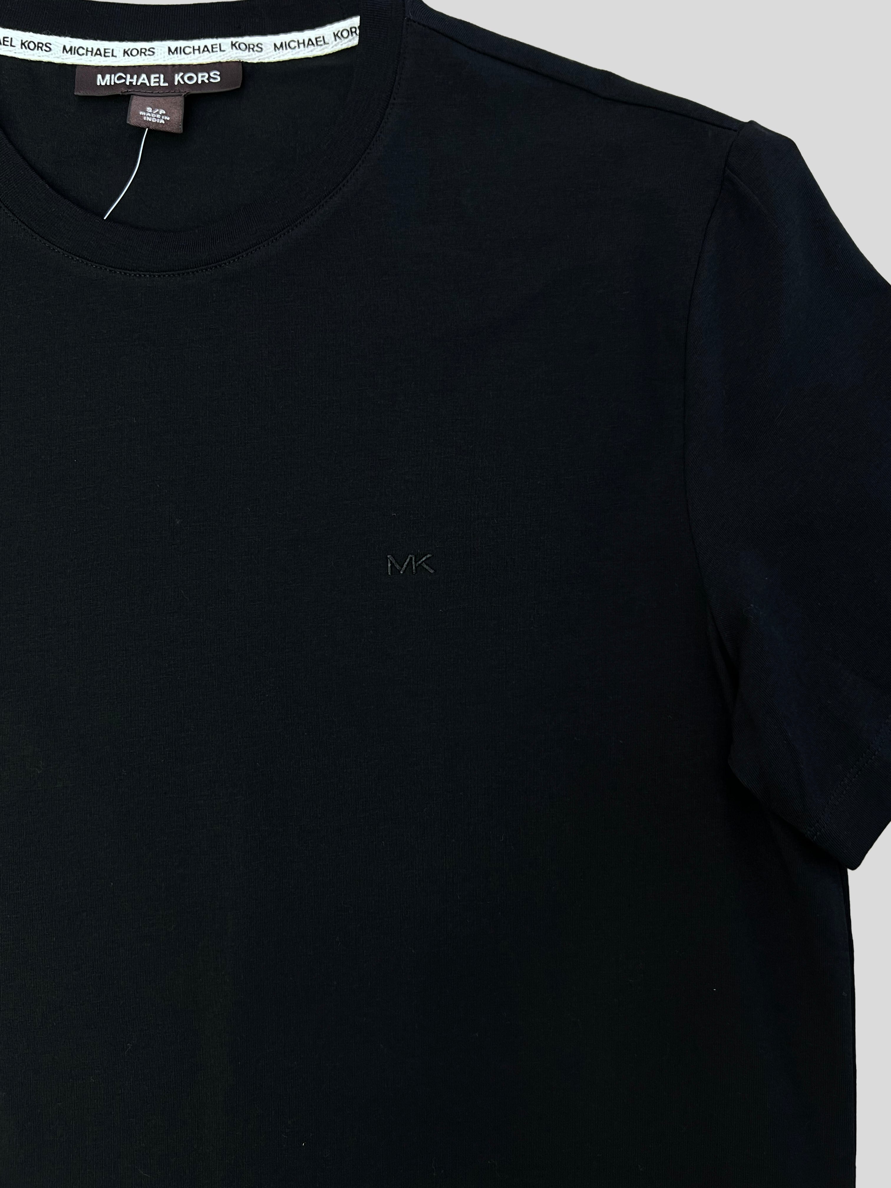Polera Michael Kors logo bordado MK  ‘Negra’