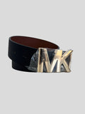 Cinturón Michael Kors MK gold /reversible ‘negro/cafe’
