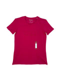 Polera Guess logo bordado ‘fucsia’