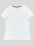 Polera Tommy Hilfiger Logo estampado dorado  ‘Blanca’