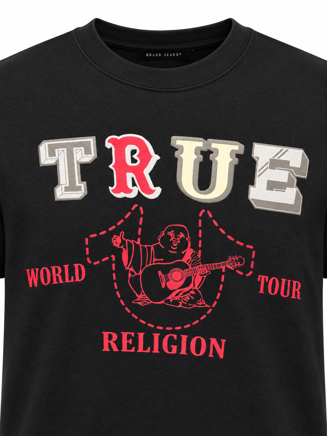 Polera True Religion TRUE World Tour  ‘Negra’