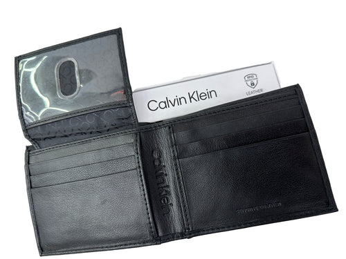Billetera eco cuero calvin klein ‘negra’