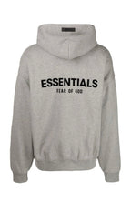 Poleron Essentials Fear of God  ‘gris jaspeado’