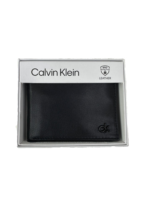 Billetera eco cuero calvin klein ‘negra’