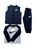 Conjunto Nike Infantil 'Negro/Negro’