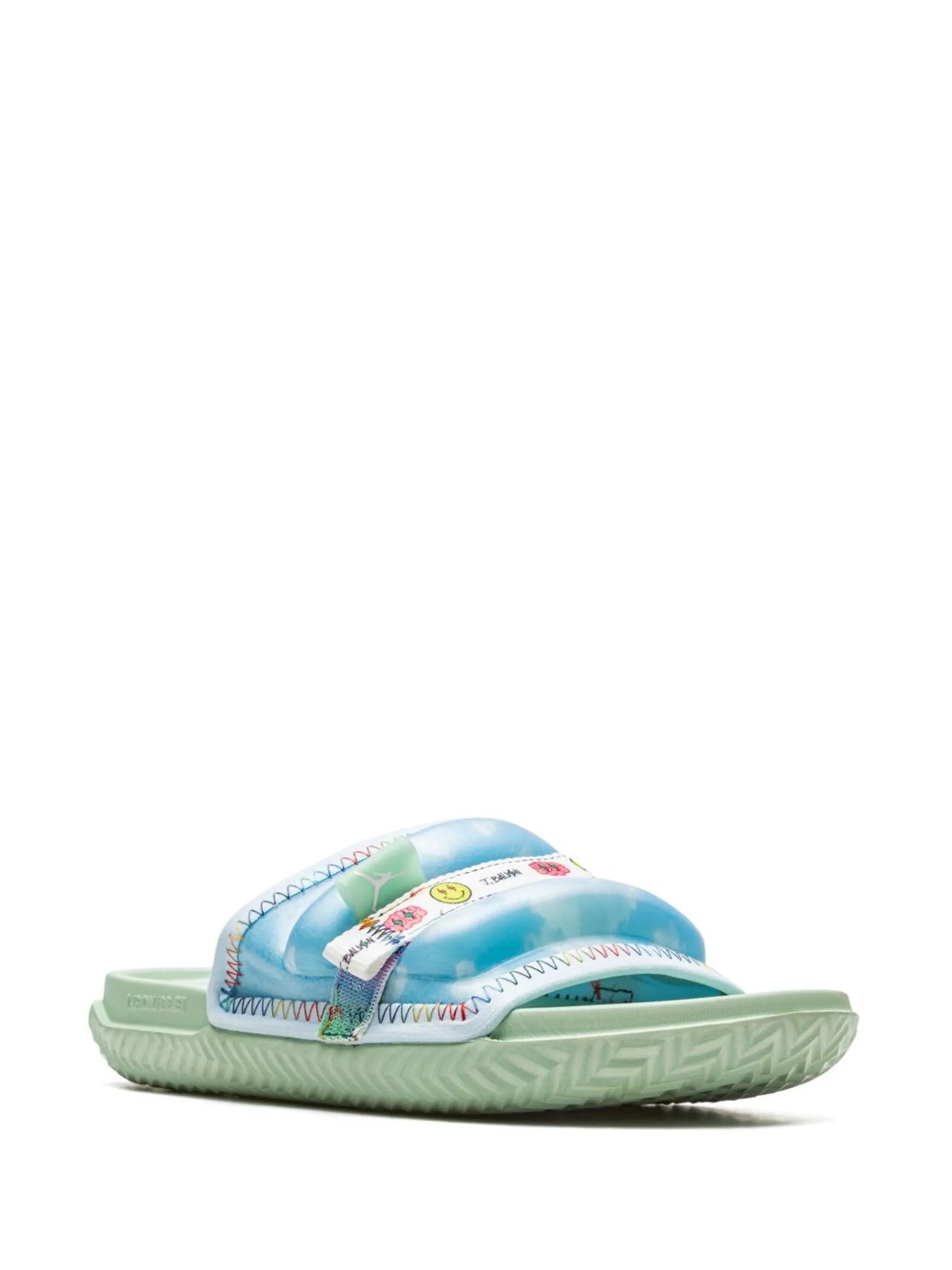 Jordan flip flops Super Play SP de Jordan x J Balvin