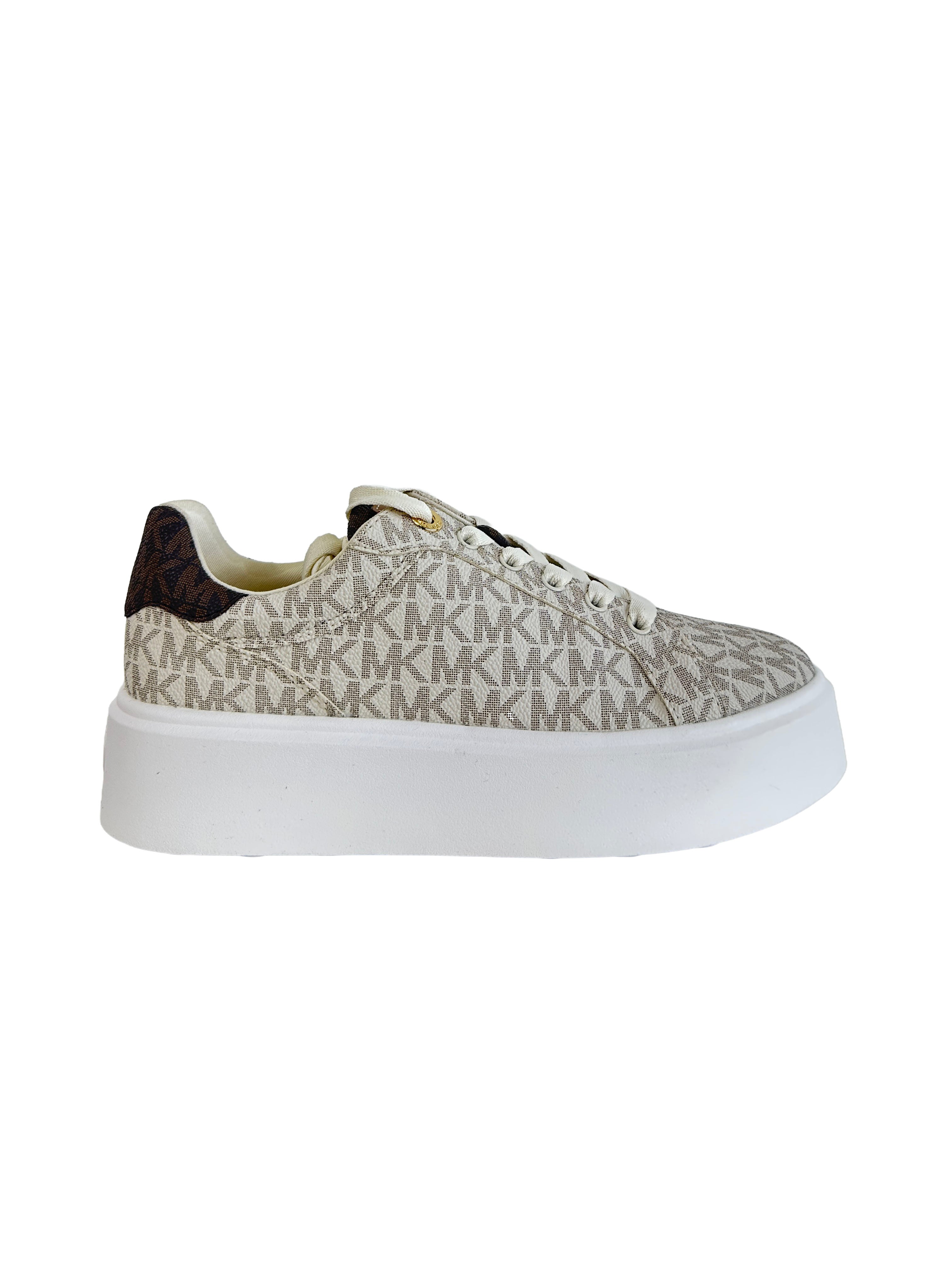 Zapatilla Michael Kors Lace up ‘vainilla’