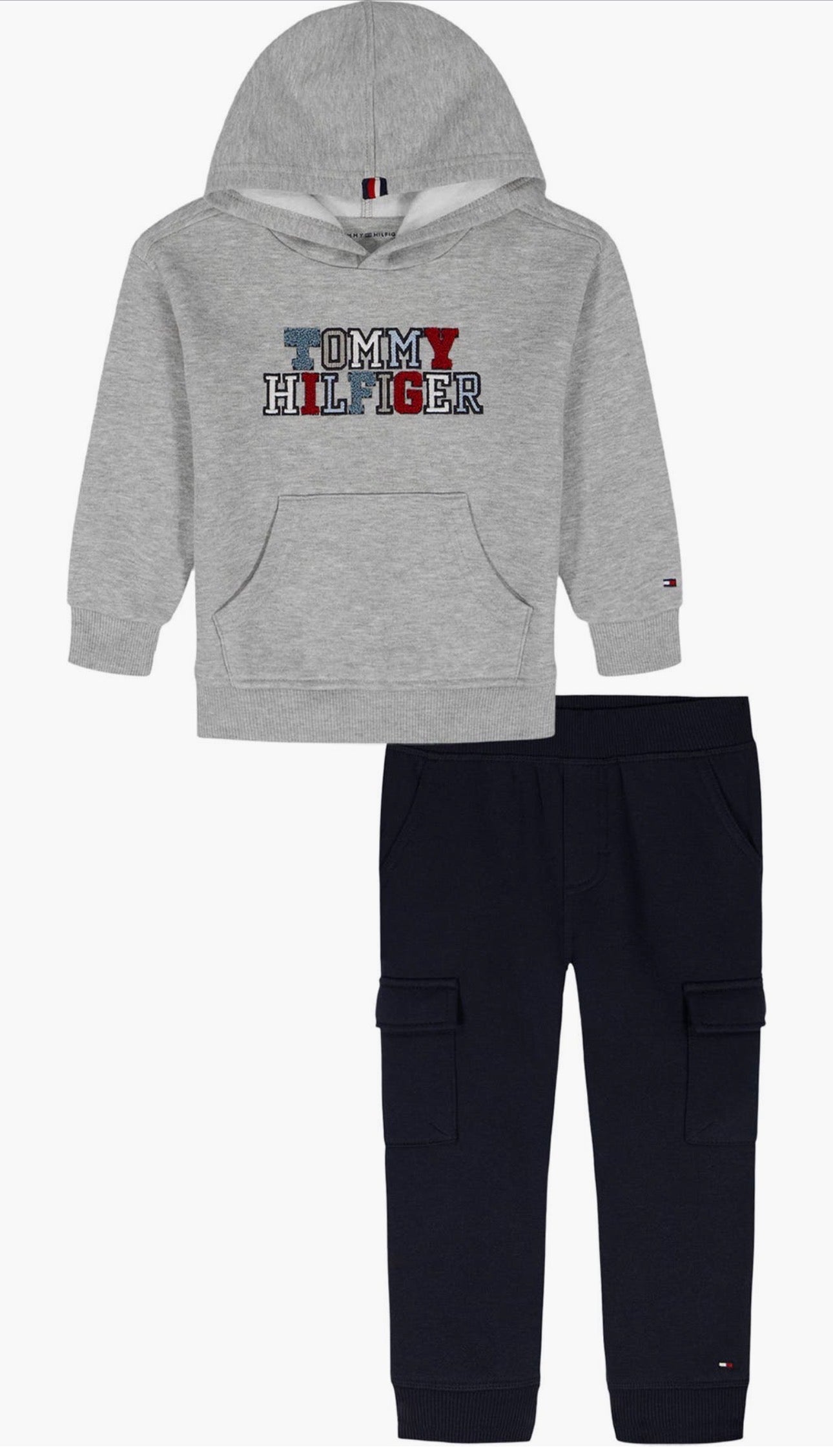 Conjunto Tommy Hilfiger  'Gris/Azul'