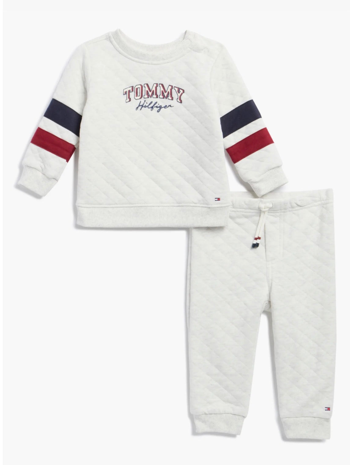 Conjunto Infantil Tommy Hilfiger  'Gris claro'