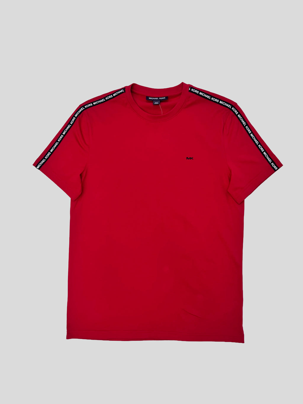 Polera Michael Kors MK logo diseño hombros  ‘Rojo’