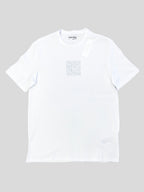 Polera Calvin Klein Logo cm plateado ‘blanca’
