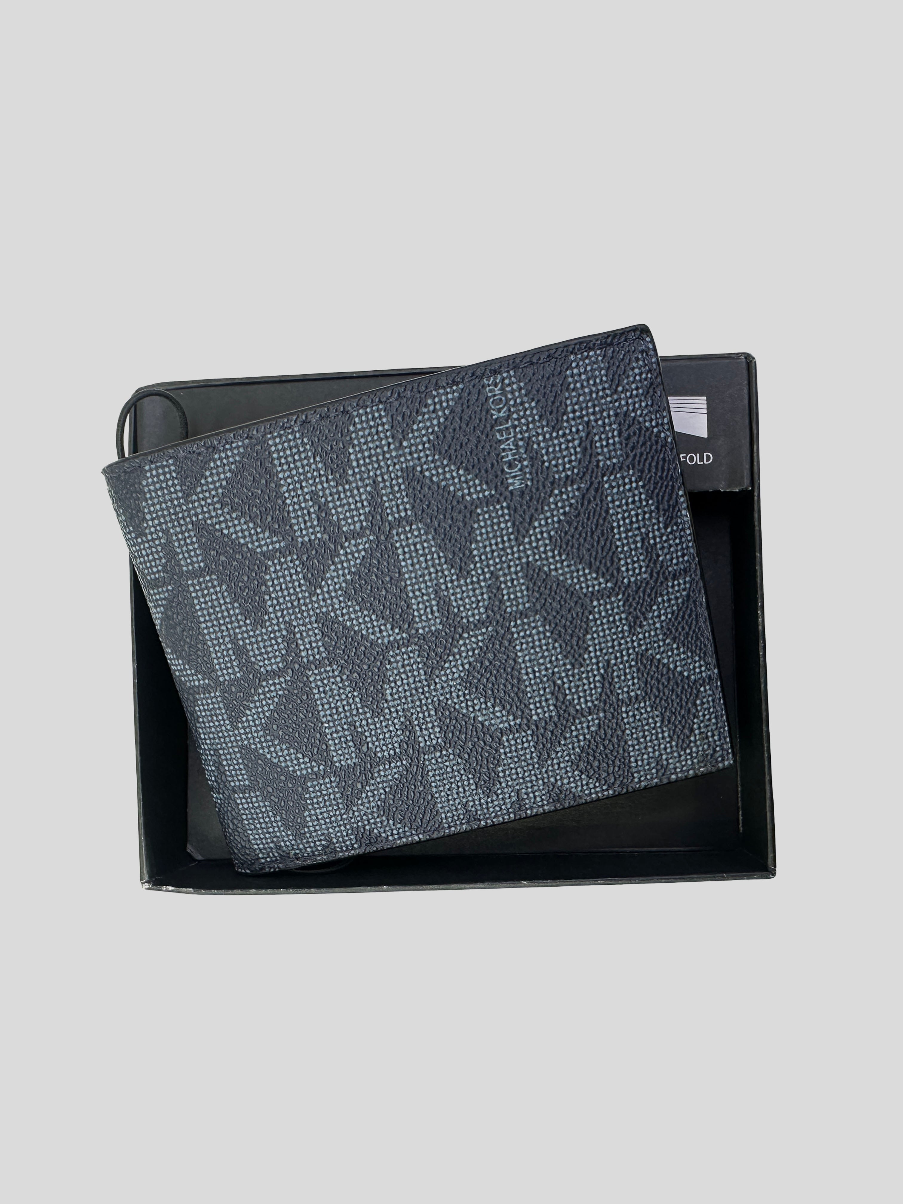 Billetera Michael Kors Monograma ‘Azul’