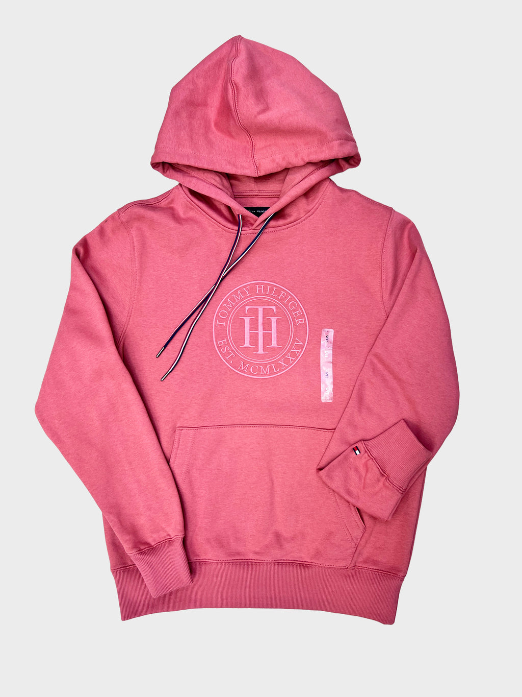 Poleron Tommy Hilfiger logo círculo pecho ‘Rojo claro’