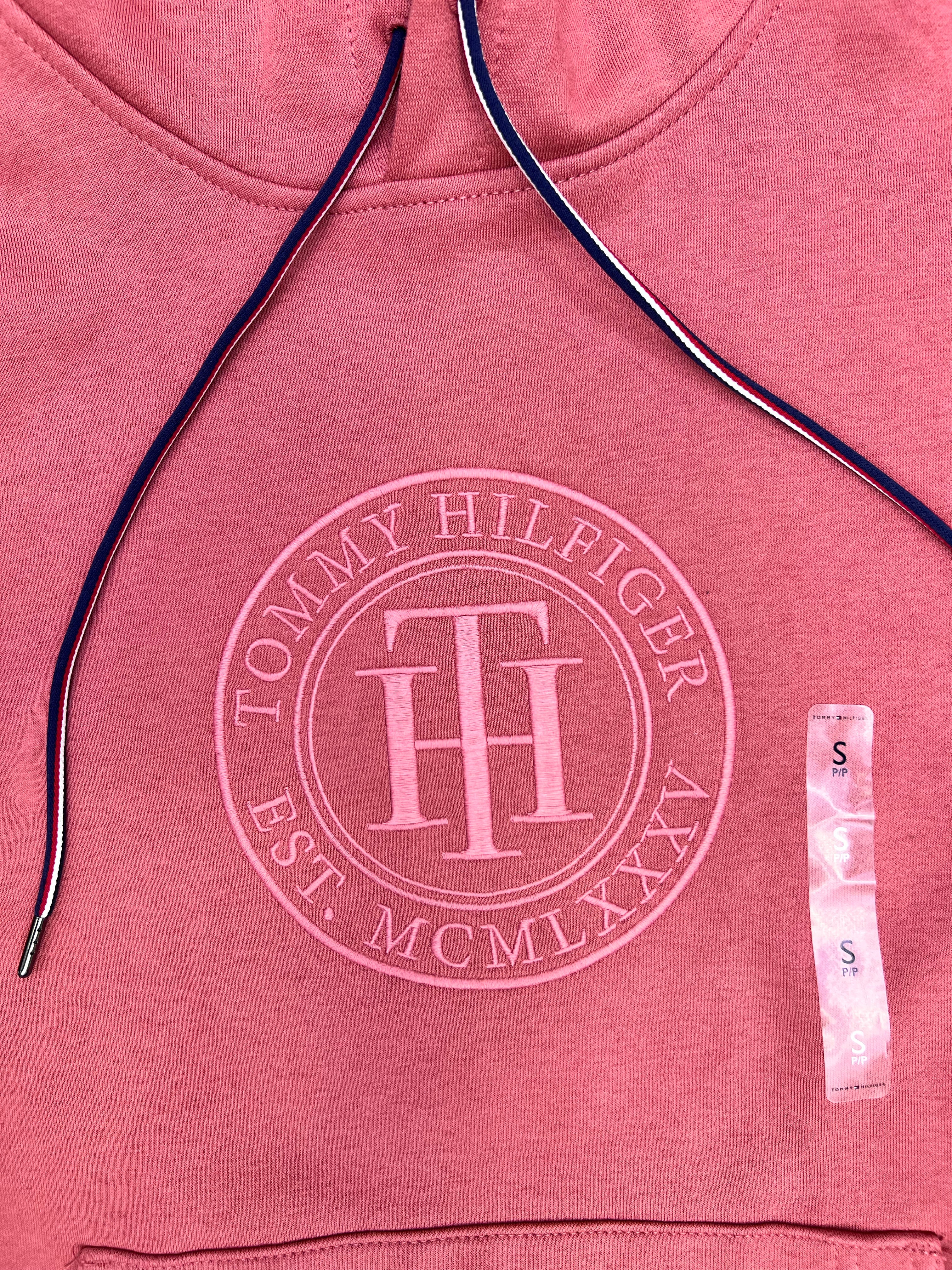 Poleron Tommy Hilfiger logo círculo pecho ‘Rojo claro’