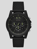 Reloj Armani Exchange Silicone ‘Negro Se Verde’