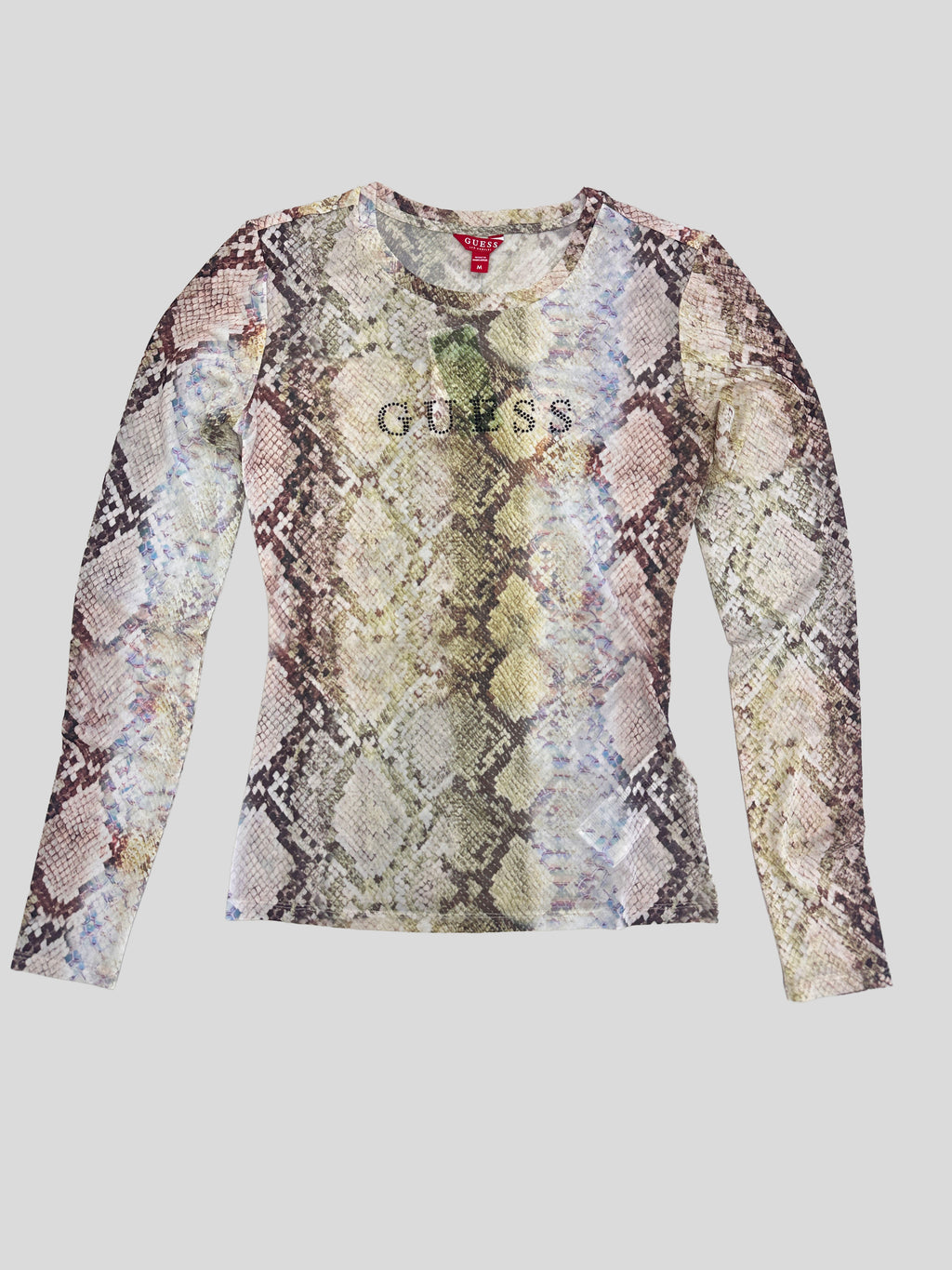 Polera Transparente ‘Snake Print’