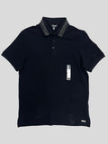 Polera Polo C/brillante en cuello ‘Negra’