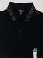 Polera Polo C/brillante en cuello ‘Negra’