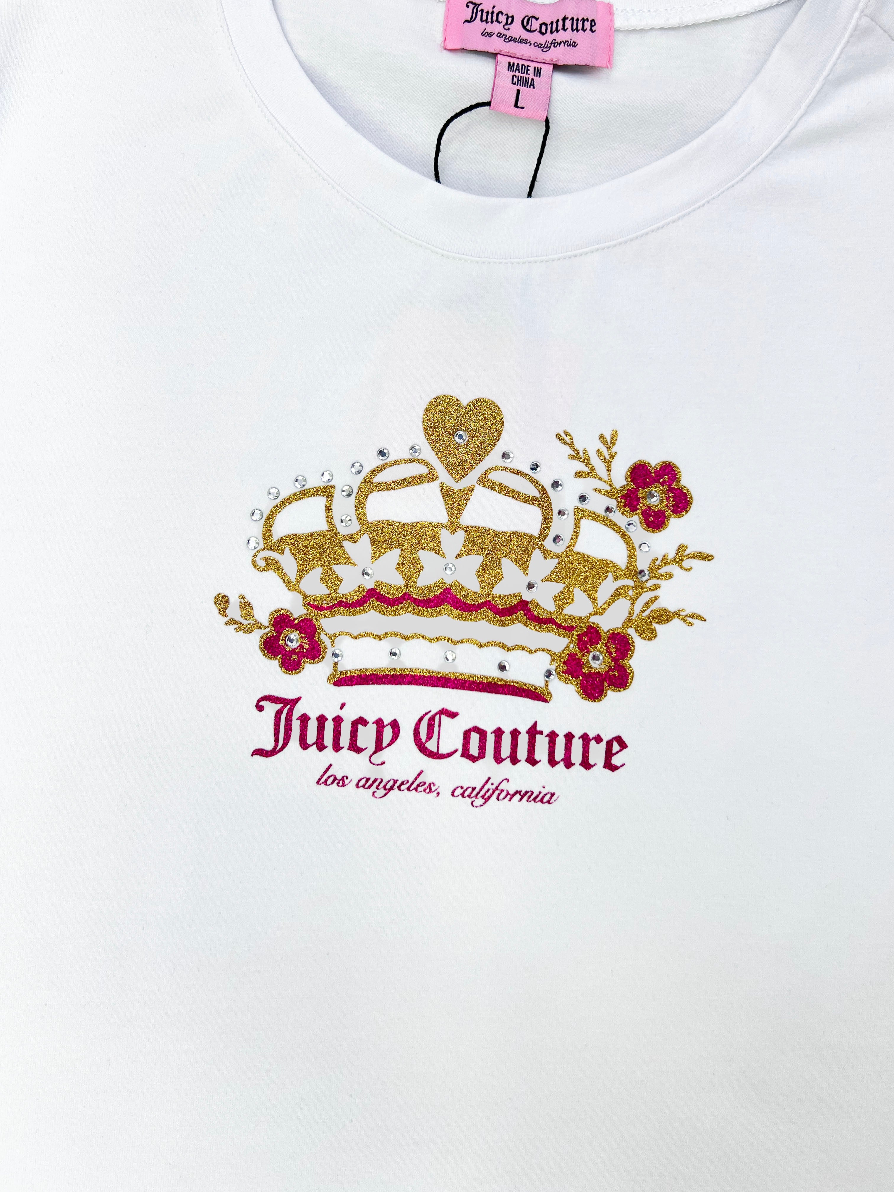 Polera Juicy Couture Corona ‘Blanca’