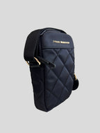 Bolso Crossbody Tommy Hilfiger negro/dorado