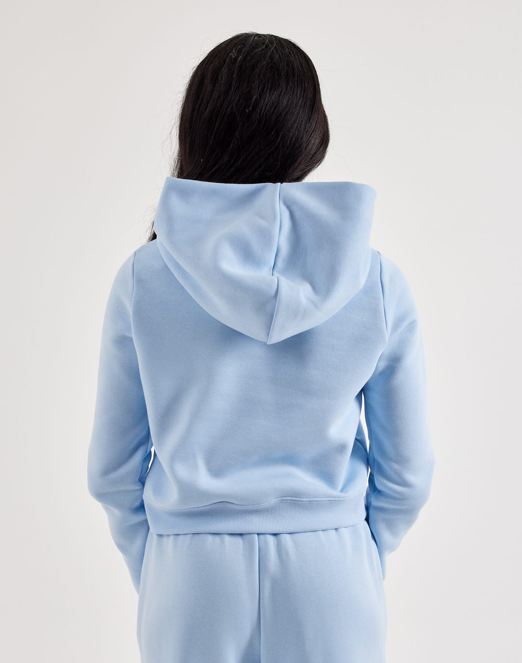 Poleron Mujer Logo Nike swoosh bordado 'Celeste'