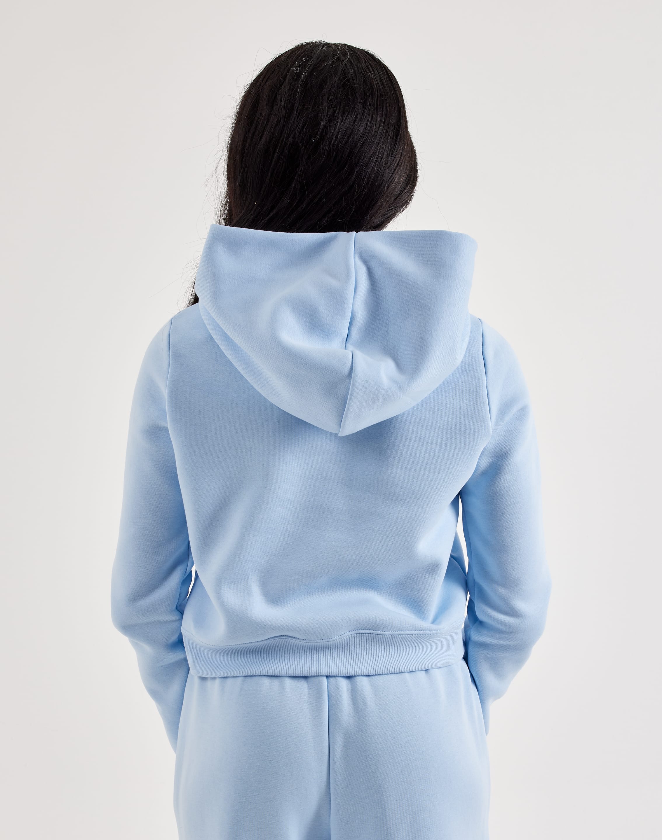 Poleron Mujer Logo Nike swoosh bordado 'Celeste'