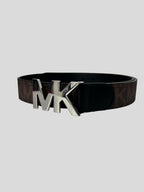 Cinturón MK Logo Monograma MK ‘Marrón’