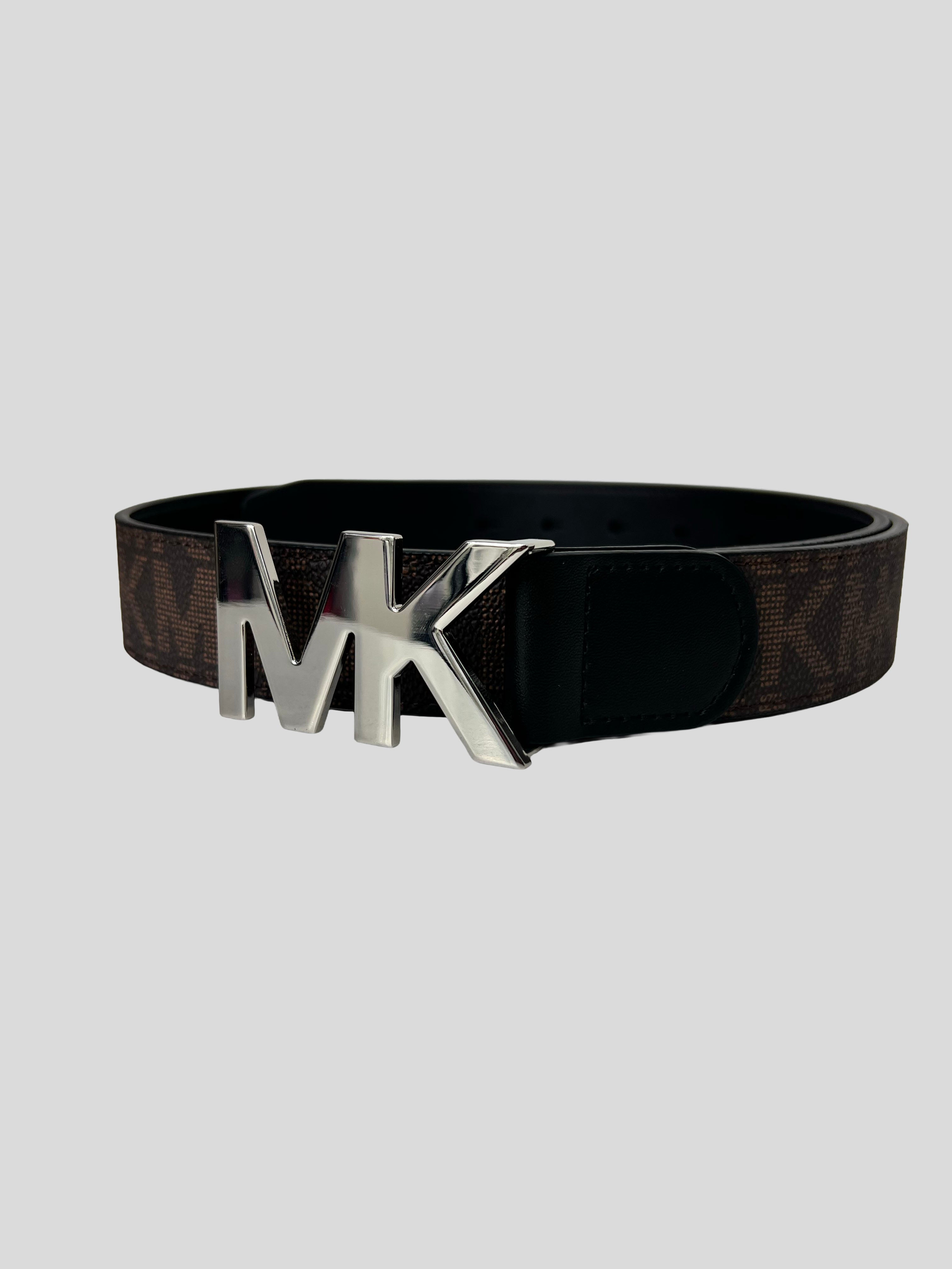 Cinturón MK Logo Monograma MK ‘Marrón’