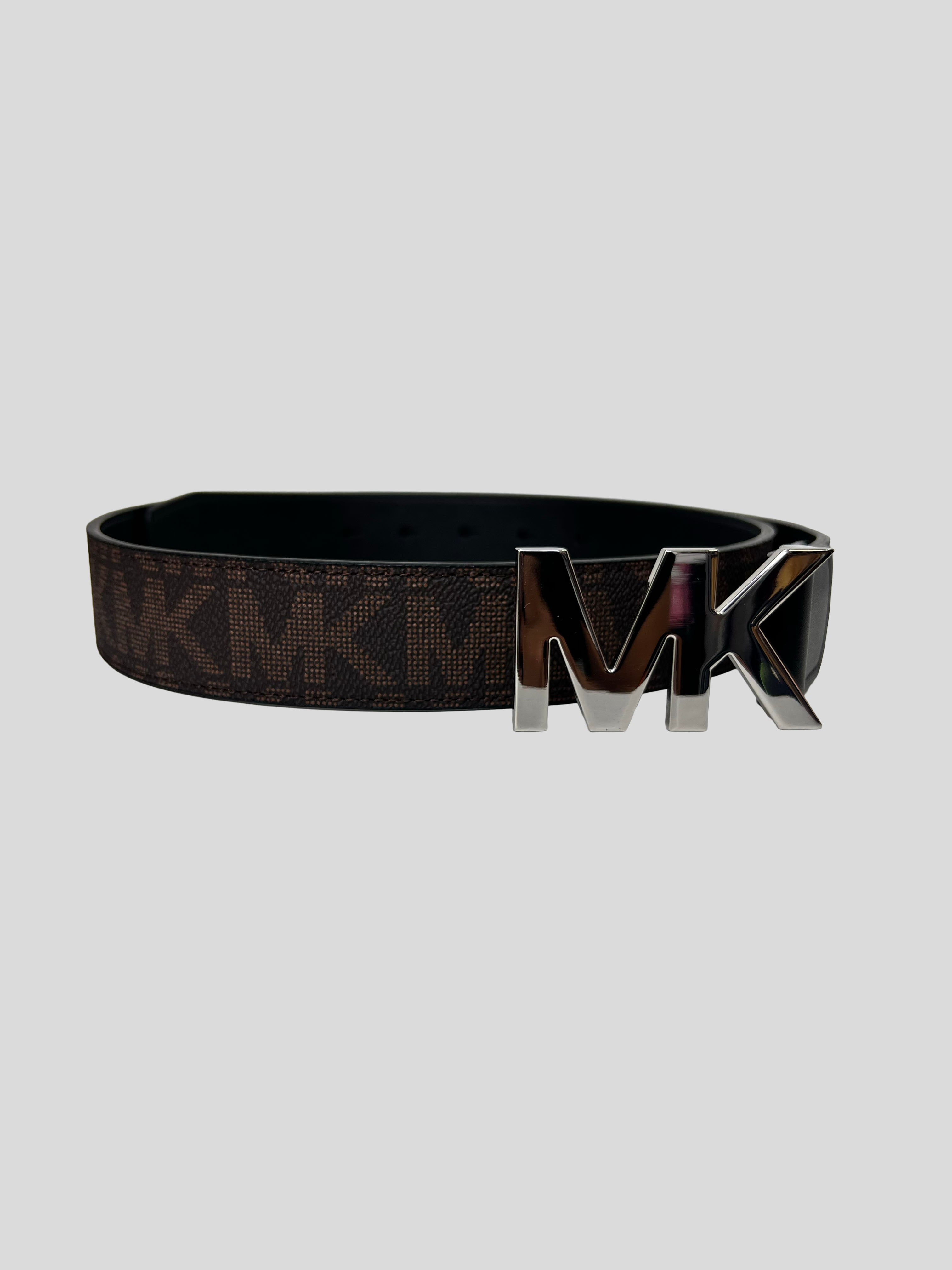Cinturón MK Logo Monograma MK ‘Marrón’