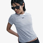 Polera Nike NSP Swoosh bordado Mujer ‘Rayada’