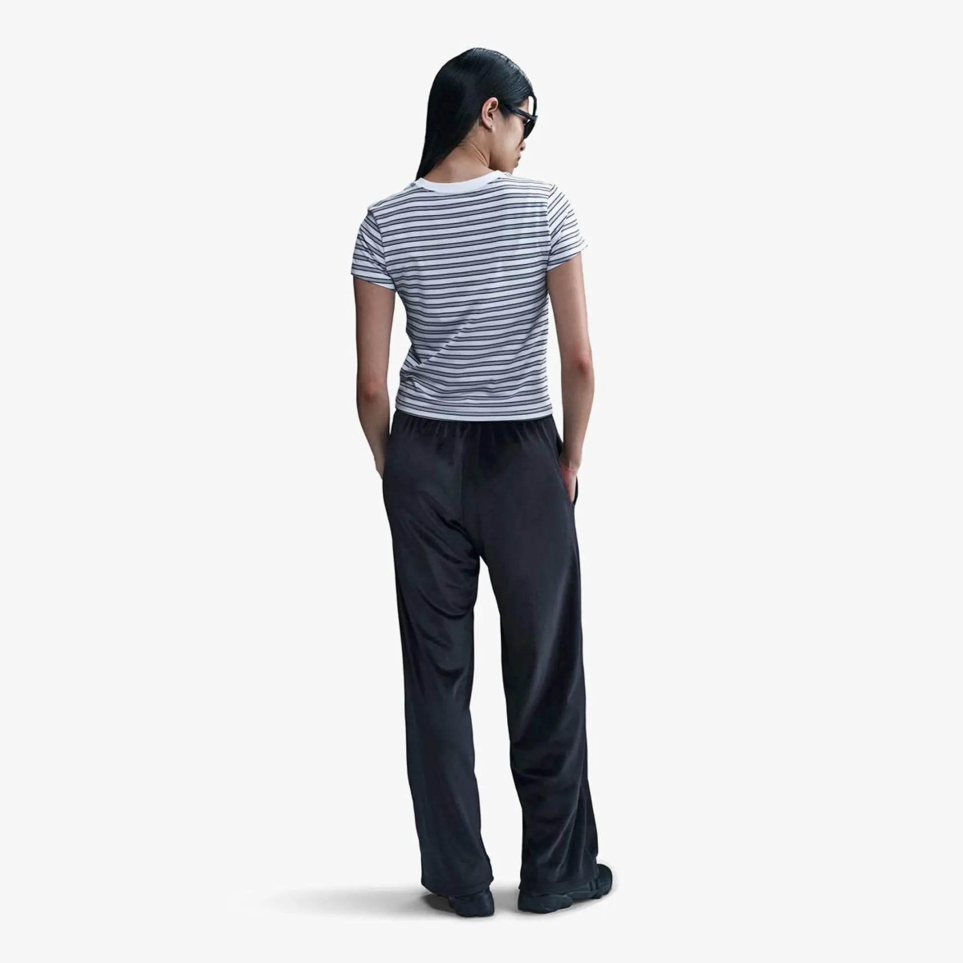 Polera Nike NSP Swoosh bordado Mujer ‘Rayada’