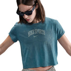 Polera Nike Sports Logo costura Mujer ‘Azul Washed’