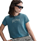 Polera Nike Sports Logo costura Mujer ‘Azul Washed’